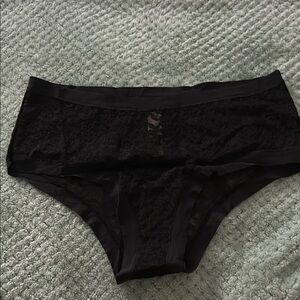 Victoria's Secret Black Panties Intimates & Sleepwear